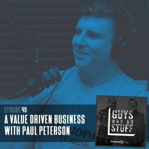 Paul Peterson of Wake Zone Coffee House on Guys Who Do Stuff Podcast